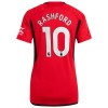 Manchester United Rashford 10 Hjemme 23-24 - Dame Fotballdrakt